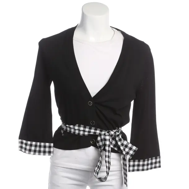 Cardigan in Black, Cotton, Blumarine