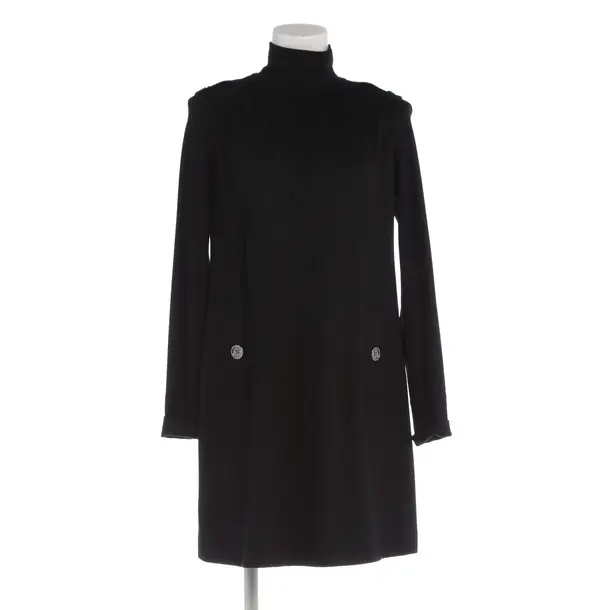 Kleid in Schwarz, Wolle, Burberry London