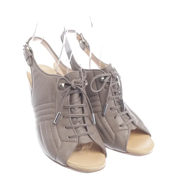 Heeled Sandals in Brown, , Tod´s