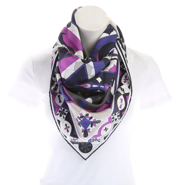 Tuch in Mehrfarbig, Seide, Emilio Pucci