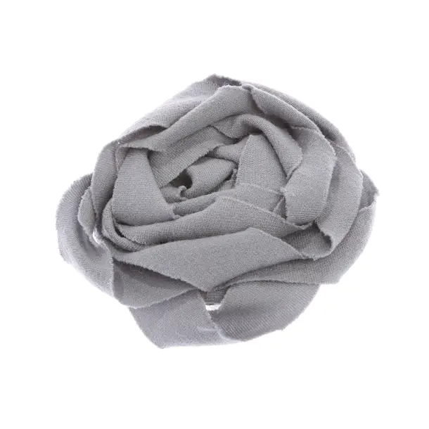 Brosche in Grau, Baumwolle, Emporio Armani