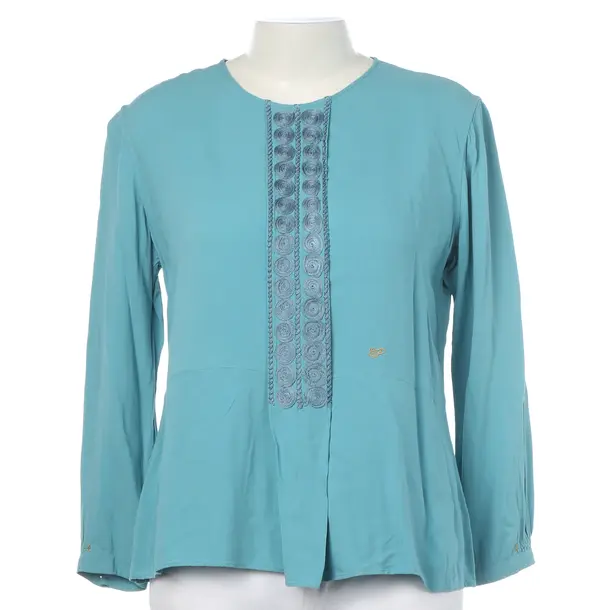 Blouse in Blue, Silk, Le Sarte Pettegole