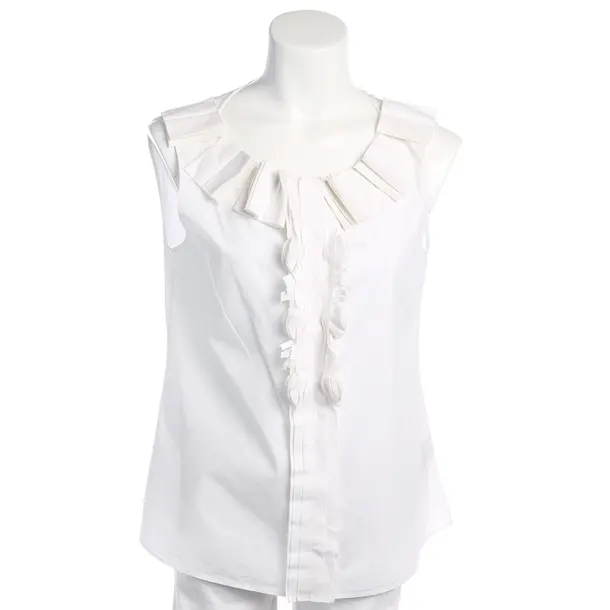 Blouse in White, Cotton, Le Sarte Pettegole