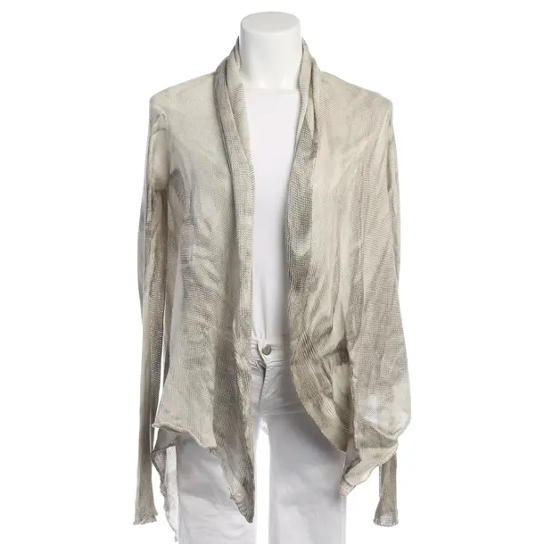 Cardigan in White, Cotton, Yohji Yamamoto