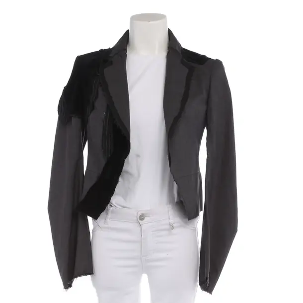 Blazer in Gray, Wool, Comme des Garcons