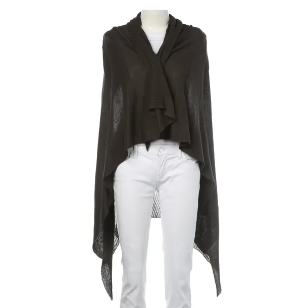 Poncho in Brown, Cotton, Rick Owens
