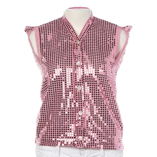 Vest in Pink, Polyester, Comme des Garcons