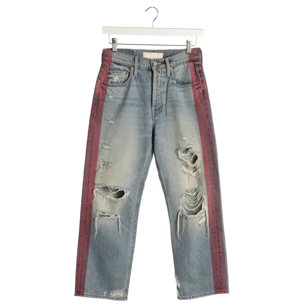 Slim Fit Jeans in Blue, Cotton, Mother