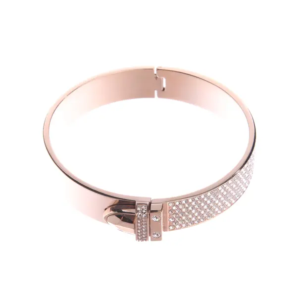 Bracelet in Metallic, Metal (metallic, metallized), Swarovski