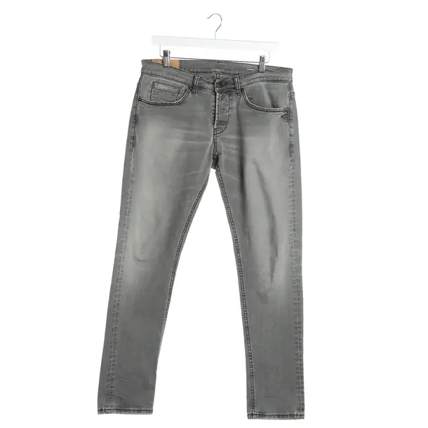 Skinny Jeans in Gray, Cotton, Dondup