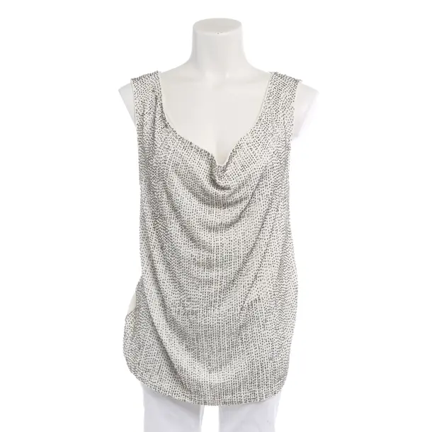 Top in White, Cotton, Twin Set
