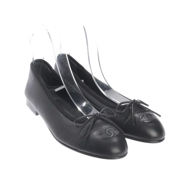 Ballerinas in Schwarz, , Chanel
