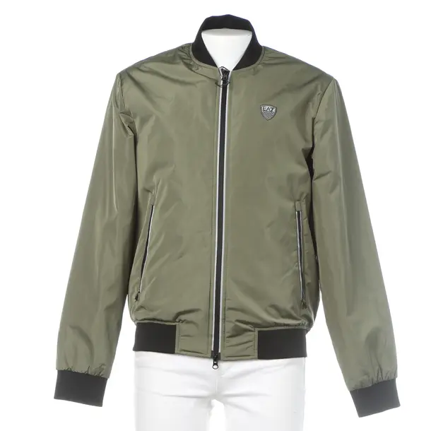 Mid-Season Jacket in Green, Polyamide, Emporio Armani