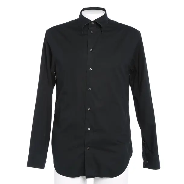 Shirt in Black, Cotton, Armani Collezioni