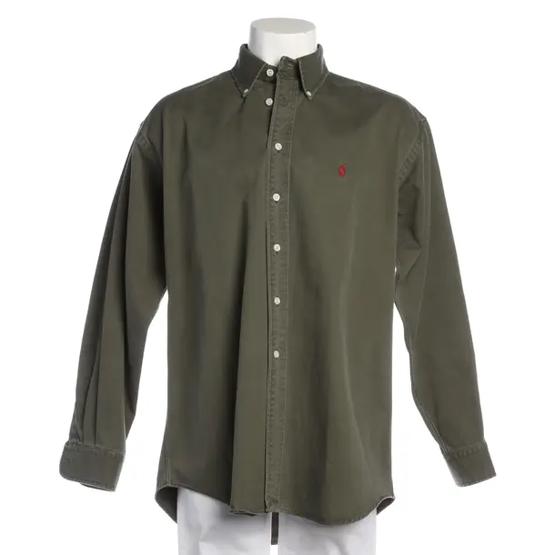 Hemd in Grün, Baumwolle, Polo Ralph Lauren