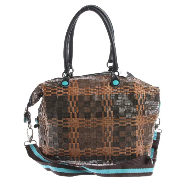 Schultertasche in Mehrfarbig, Leder, Gabs