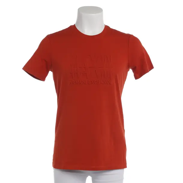 T-Shirt in Orange, Baumwolle, Armani Exchange