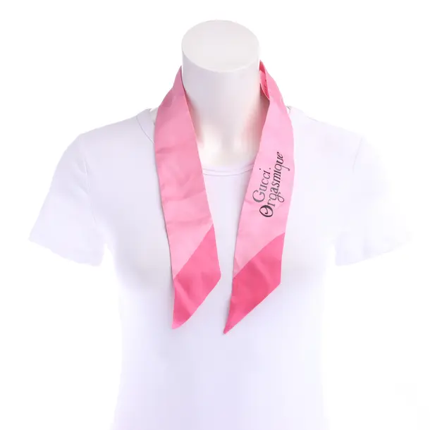 Shawl in Pink, Silk, Gucci