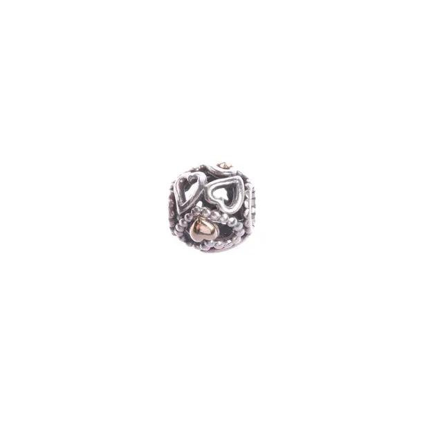 Anhänger in Metallic, Metall (metallisch, metallisiert), Pandora