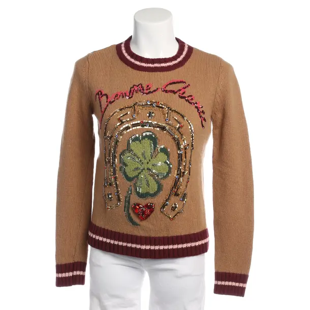 Jumper in Brown, Wool, Twin Set