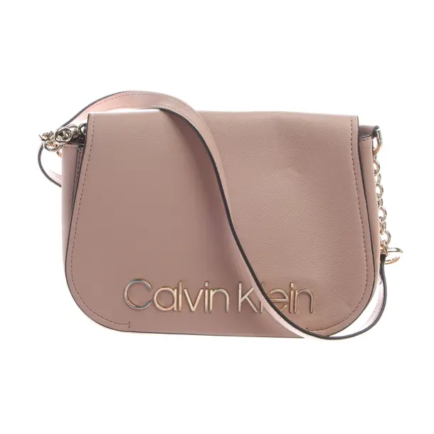 Shoulder Bag in Pink, Leather, Calvin Klein