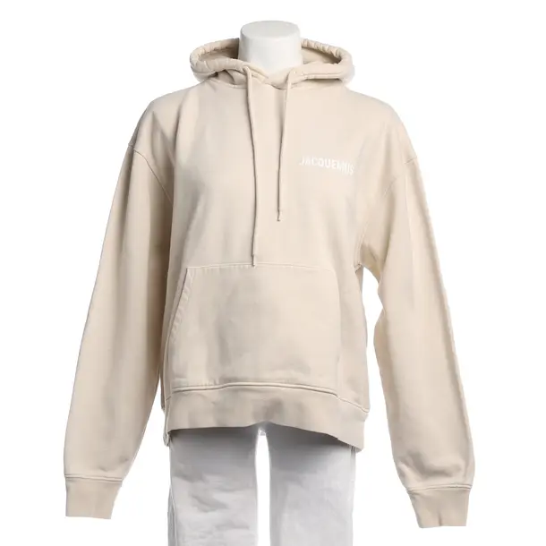 Hoodie in Weiß, Baumwolle, Jacquemus