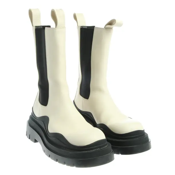 Chelsea Boots in Weiß, , Bottega Veneta
