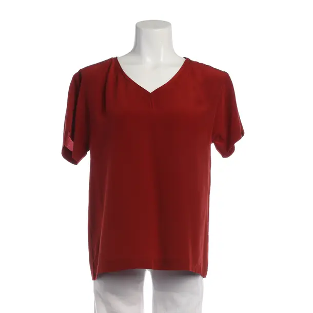 Bluse in Rot, Seide, Masscob
