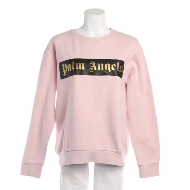 Sweatshirt in Rosa, Baumwolle, Palm Angels