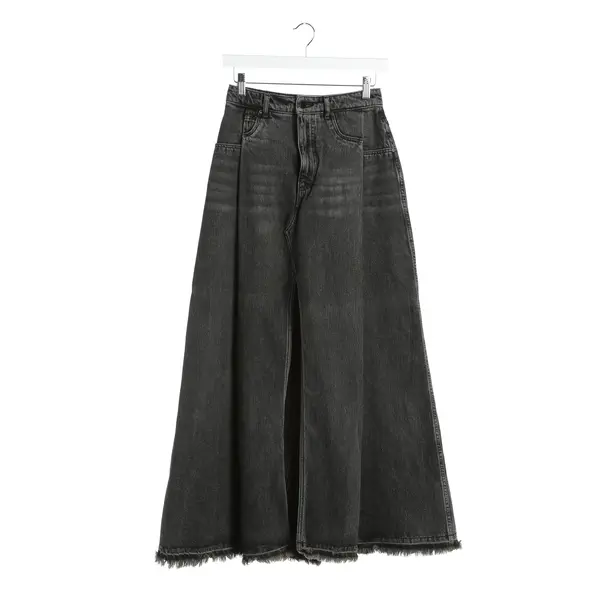 Rock in Grau, Baumwolle, Alexander Wang