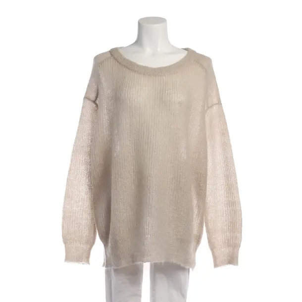 Pullover in Weiß, Wolle, American Vintage
