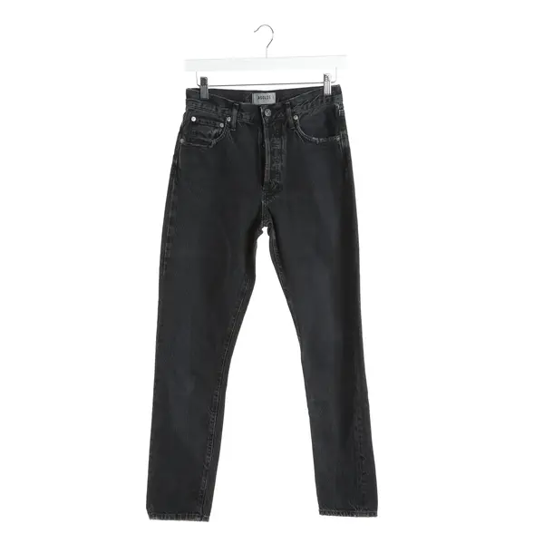 Straight Fit Jeans in Gray, Cotton, Agolde