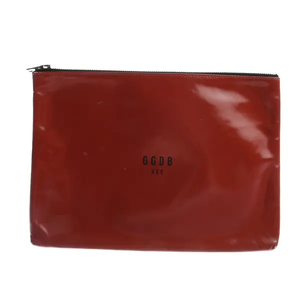 Clutch Bag in Orange, Leather, Golden Goose
