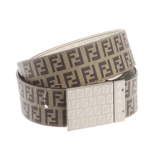 Belt in Brown, Leather, Fendi