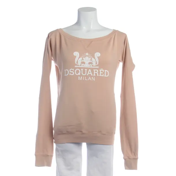 Sweatshirt in Brown, Cotton, Dsquared