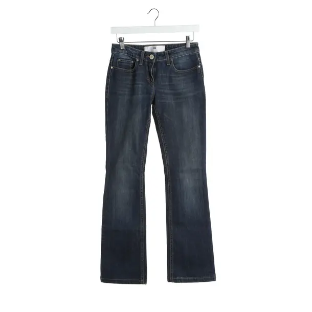 Jeans Bootcut in Blau, Baumwolle, Elisabetta Franchi