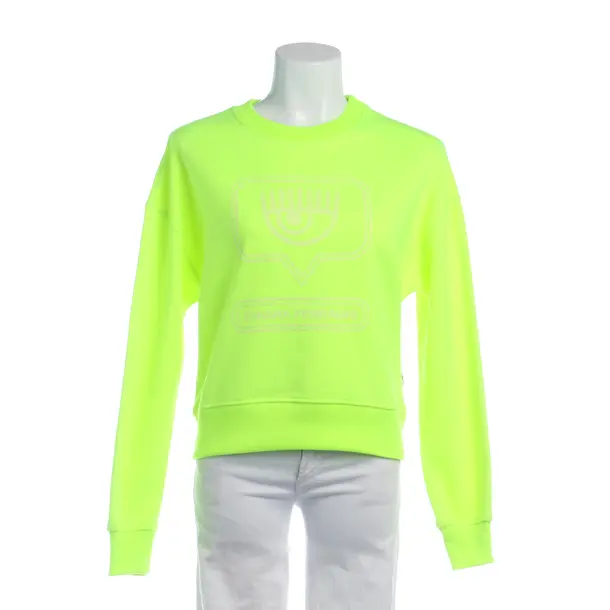 Sweatshirt in Neon, Baumwolle, Chiara Ferragni