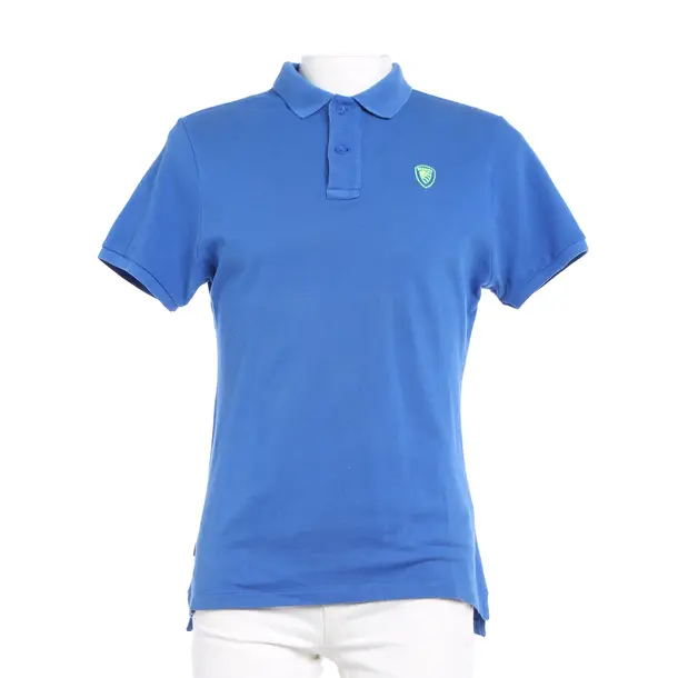 Poloshirt in Blau, Baumwolle, Blauer USA