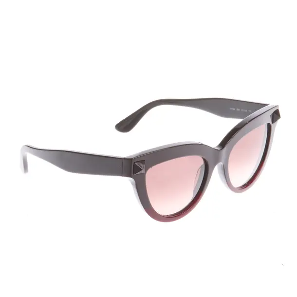 Sonnenbrille in Rot, Kunststoff, Valentino