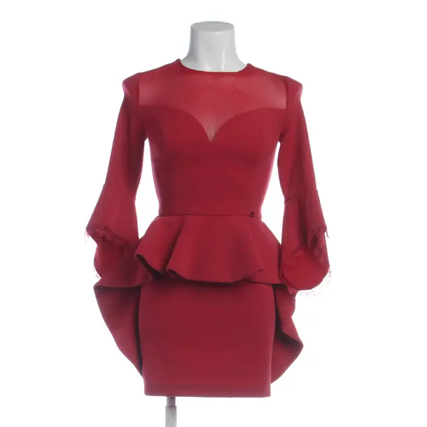 Cocktailkleid in Rot, Polyester, Elisabetta Franchi
