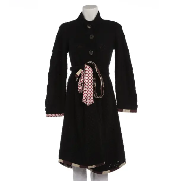 Strickjacke in Schwarz, Polyacryl, Maliparmi