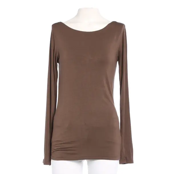 Longsleeve in Braun, Viskose, Maliparmi