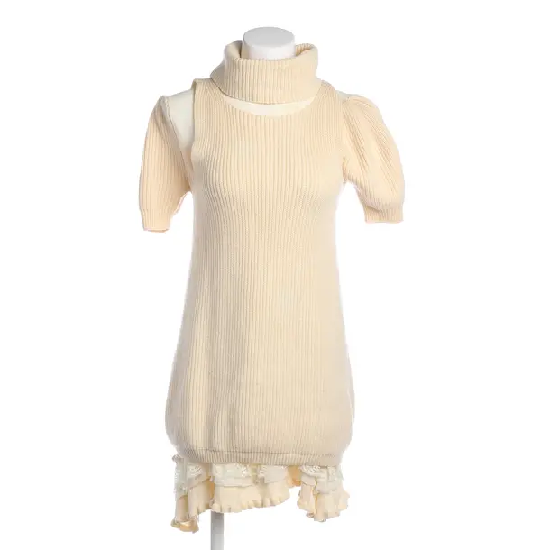 Dress in White, Wool, Twin Set