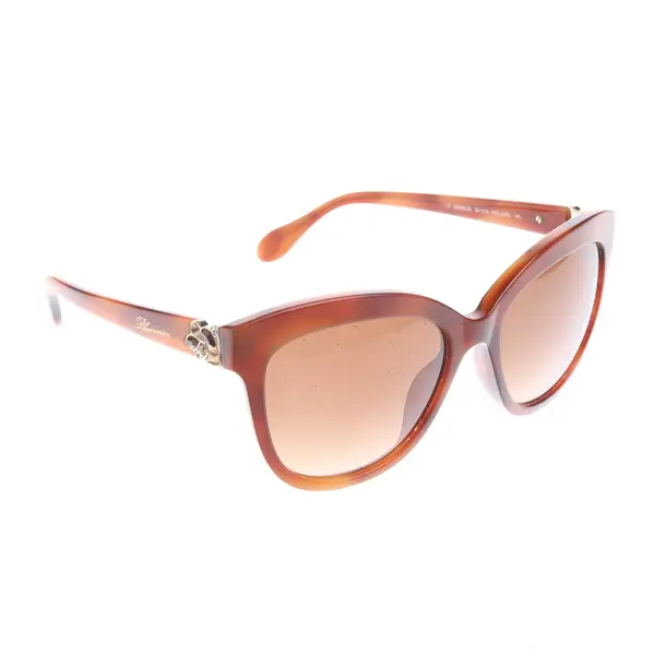 Sonnenbrille in Braun, Kunststoff, Blumarine