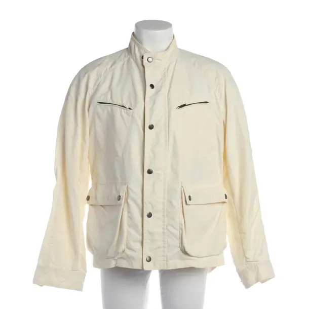 Mid-Season Jacket in White, Polyamide, Burberry London