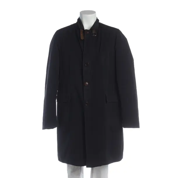 Overcoat in Blue, Polyester, Moncler
