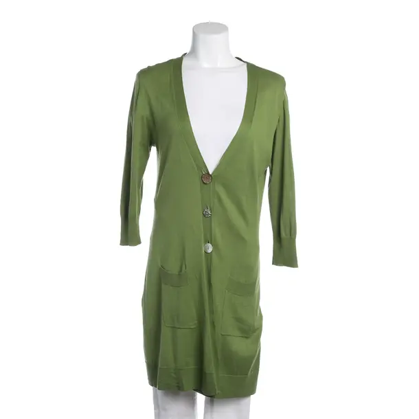 Strickjacke in Grün, Seide, Maliparmi