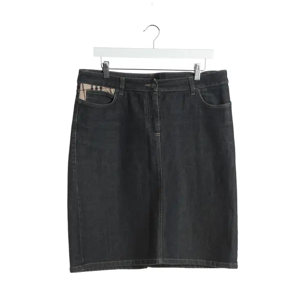 Skirt in Blue, Cotton, Burberry London