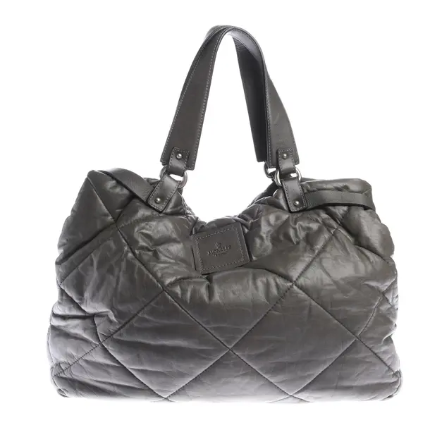 Handtasche in Grün, Leder, Moncler