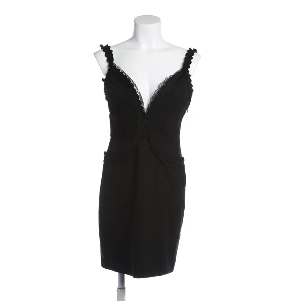 Cocktailkleid in Schwarz, Wolle, Dsquared
